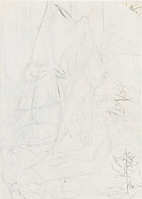 Шишмарёва Татьяна Владимировна. Натюрморт со скульптурой А. Матвеева